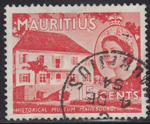 Mauritius 256 Mahebourg Museum 1953