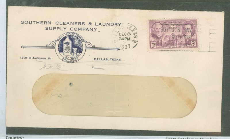 US  Southern Cleaners & Laundry Supply Co. Cover, Dallas, TX 1937
