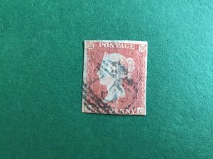 Queen Victoria 1841 British Penny Red Imperf  Stamp  R44159 