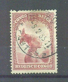 Belgian Congo sc# 146 used cat value $.30