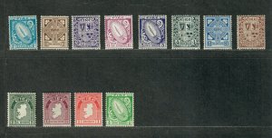 Ireland Sc#106-117 M/NH/VF, Cv. $232.75