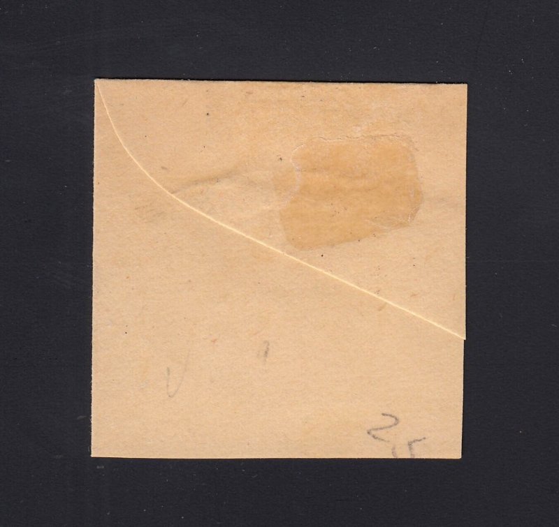 Scott #U209 Mint Cut Square, Cat $80.00