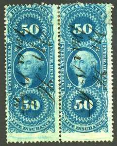 U.S. #R58c USED PAIR