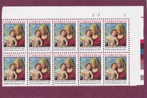US 2789 MNH OG ZIP BLOCK OF 10 111  1