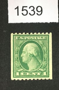 MOMEN: US STAMPS # 486 MINT OG LH LOT #F 1539