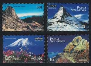 Papua NG Intl Year of Mountains 4v 2002 MNH SG#948-951