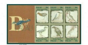 Palau - 2000 - Birds - Sheet of Six - MNH