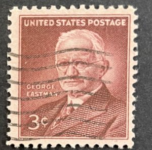 US #1062 Used F/VF 3c George Eastman 1954 [B33.3.3]