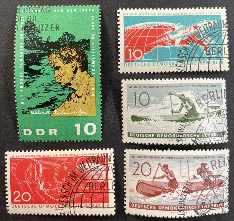 Germany #549,550,561,562,748 Used F/VF LOT 1961-65 [R775]