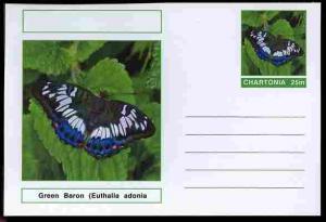 Chartonia (Fantasy) Butterflies - Green Baron (Euthalia a...