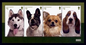 Montserrat Sc# 1349 MNH Dogs (M/S)