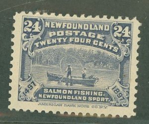 Newfoundland #71 Unused Single