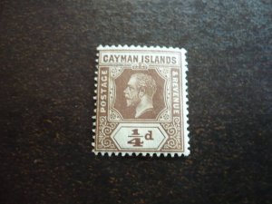 Stamps - Cayman Islands - Scott# 32 - Mint Hinged Part Set of 1 Stamp