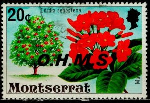 Montserrat; 1976: Sc. # O13; Used Single Stamp