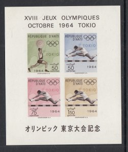 Haiti C226a Summer Olympics Souvenir Sheet MNH VF