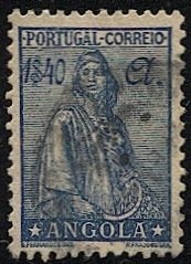 ANGOLA  Porgugese Colonies Sc 258  Used, VF  $1.40 Ceres