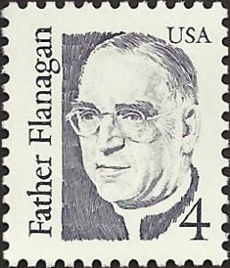 # 2171a MNH - SCV-0.25 - GRAYISH VIOLET - FATHER FLANAGAN