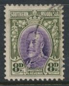 Southern Rhodesia SG 21 Perf 12 Used
