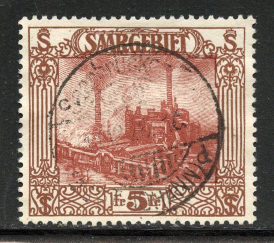 Saar # 116, Used. CV $ 45.00