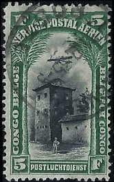 BELGIAN CONGO   #C4 USED (3)