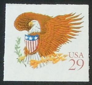 1992 29c Eagle and Shield Scott 2597 Mint NH