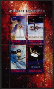 (B99) RWANDA 2010 Space MNH