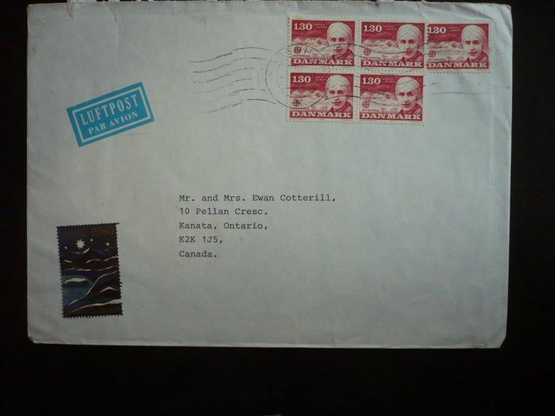 Postal History - Denmark - Scott# 664 - A Fine Unused Envelope