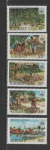 KIRIBATI #426-430 1983 COPRA INDUSTRY MINT VF NH O.G