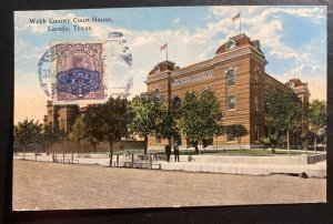 1916 Monterrey Mexico Picture Postcard cover To St Rosa De Canelones Uruguay