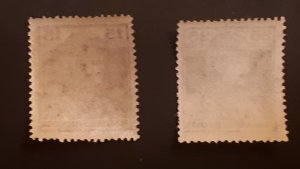 Debrecen 1919. - Hungary / Romaia occupation *  MH Mi 38a+40b