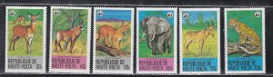 Burkina Faso # 506-511, WWF Endangered Species, Mint NH, 1/2 Cat.