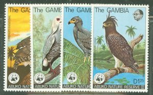 Gambia #381-4  Single (Complete Set)