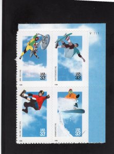3321-3324 Xtreme Sports, MNH UR-PB/4