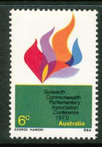 Australia #487 mint, Flame