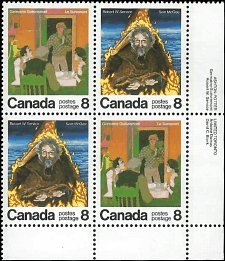 CANADA   # 696a MNH LOWER RIGHT PLATE BLOCK  (4-2)