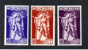 Italy - Sc# C20 - C22 MH   /     Lot 0421378