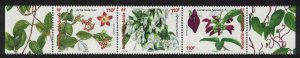 New Caledonia Flowers Ornamental Vines Strip of 3v 2006 MNH SG#1382-1384