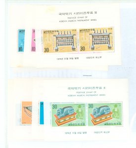 Korea #883a-892a Mint (NH) Single (Complete Set)