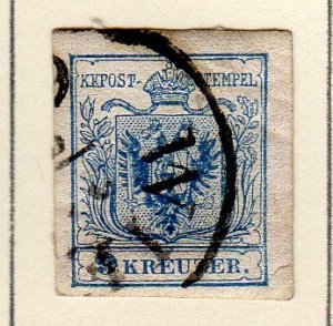 Austria, Sc 5, Used, 1850, Coat of Arms