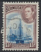 Bermuda  SG 111 SC# 119 Used  see details and scan