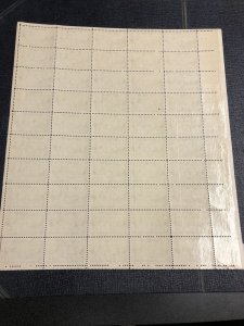 US 906 Lincoln, Sun Yat-sen Sheet Of 50 A Few Stamps Are Hinged & Some Folding 