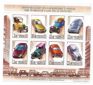 Kyrgyzstan 2004 Automobiles Car Sheet Sc 223 MNH C3