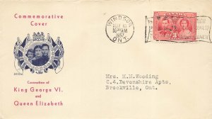 CANADA 237 3c CORONATION - Ludwig Staehle - Windsor, Ontario