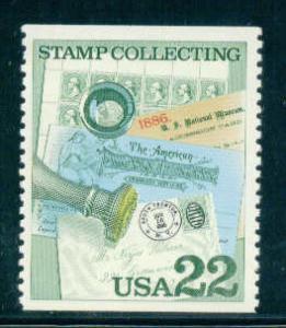 2198 22c Stamp Collecting Fine MNH BPS