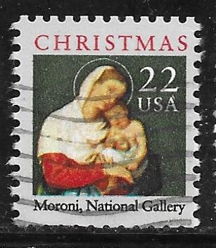 USA 2367: 25c Madona and Child, used, VF