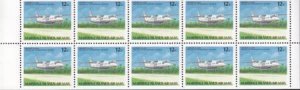 US C22a Trust Territories Marshall Islands Airmail NH VF Aircraft(1989) 12 Ce...