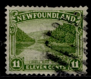 CANADA - Newfoundland GV SG158, 11c sage-green, USED. Cat £40.