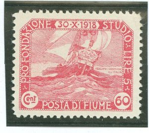 Fiume #B9 Mint (NH) Single