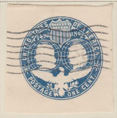 U.S. Scott #U348-U349 Embossed Stamped Envelope - Used Set of 3