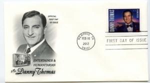 4628 Danny Thomas, ArtCraft, FDC 